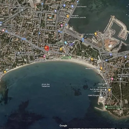 La Perle, 50 M De La , Parking, Clim, Rivage Privilege דירה לה סיין סור-מר